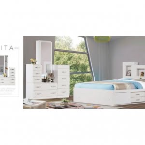 تخت و سرویس خواب مدل آنیتا- خوابستان